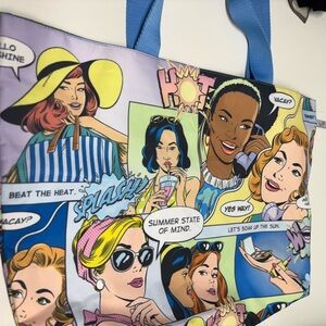 🌟 Estée Lauder Limited Edition "Gossip" Pop Art Tote 🌟